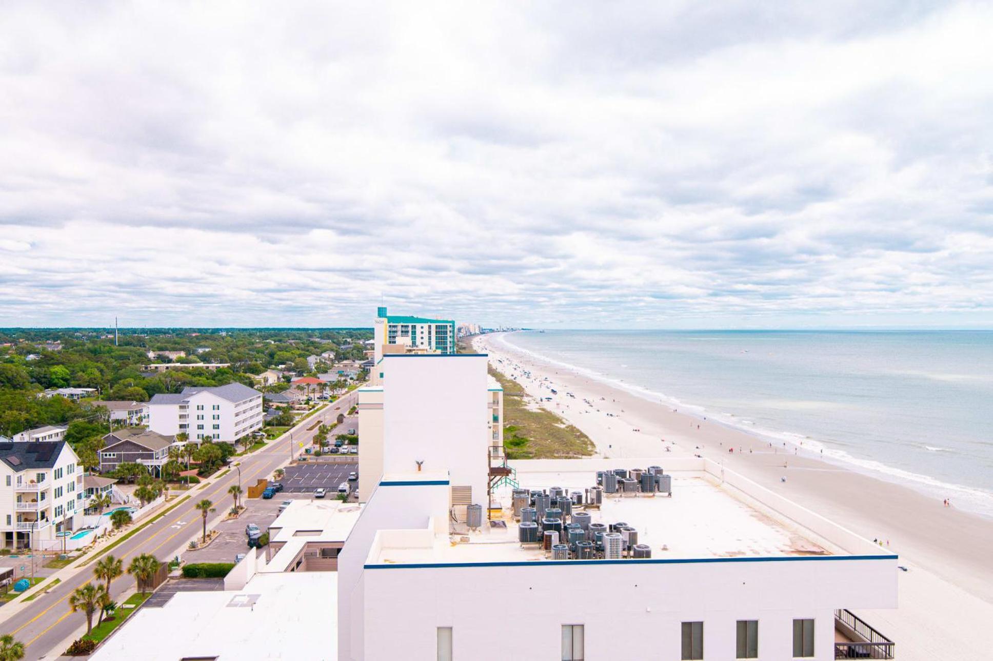 Bay Watch Resort Luxe Oceanfront End Unit شاطئ ميرتل المظهر الخارجي الصورة