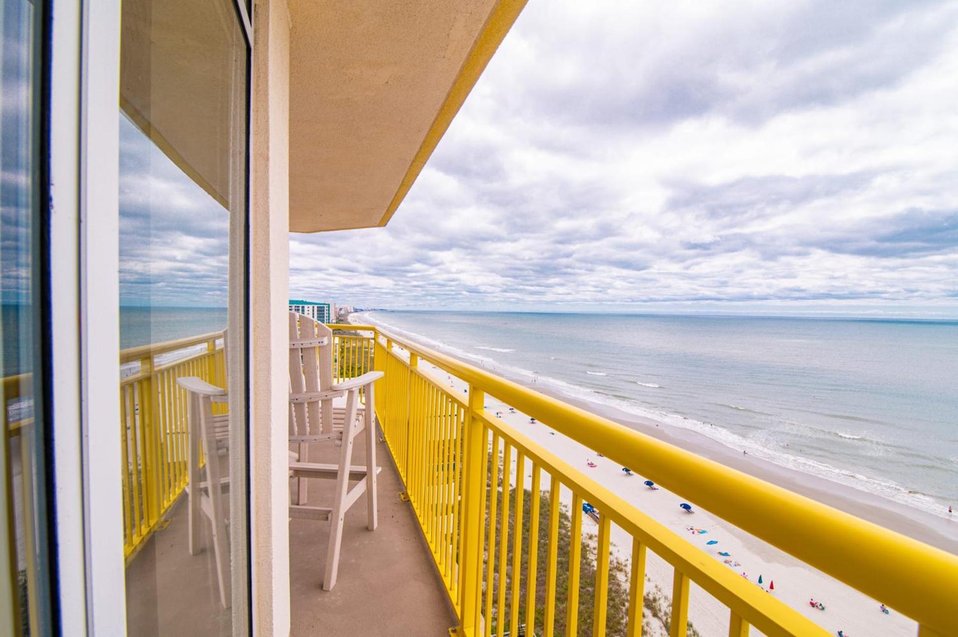 Bay Watch Resort Luxe Oceanfront End Unit شاطئ ميرتل المظهر الخارجي الصورة