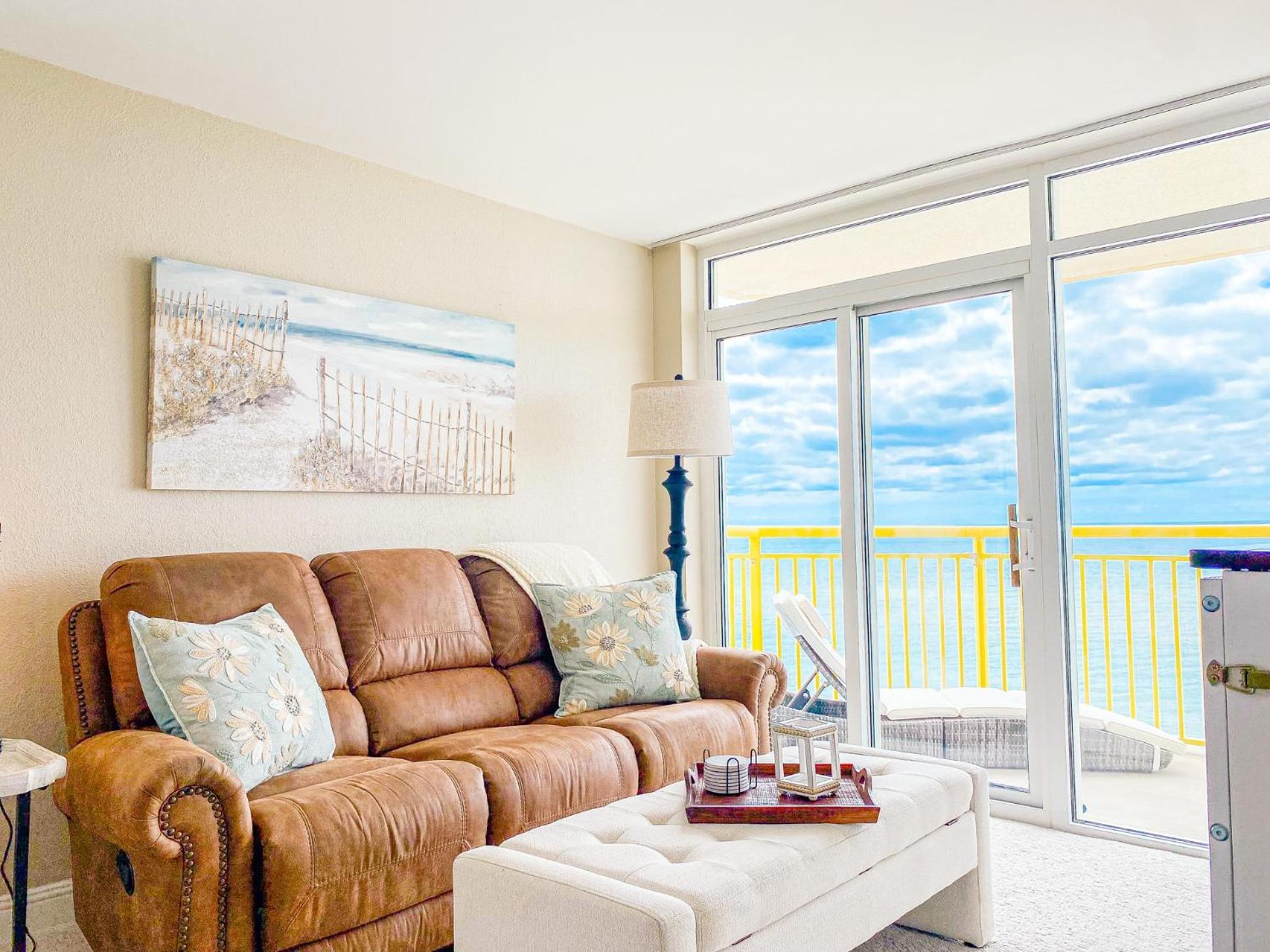 Bay Watch Resort Luxe Oceanfront End Unit شاطئ ميرتل المظهر الخارجي الصورة
