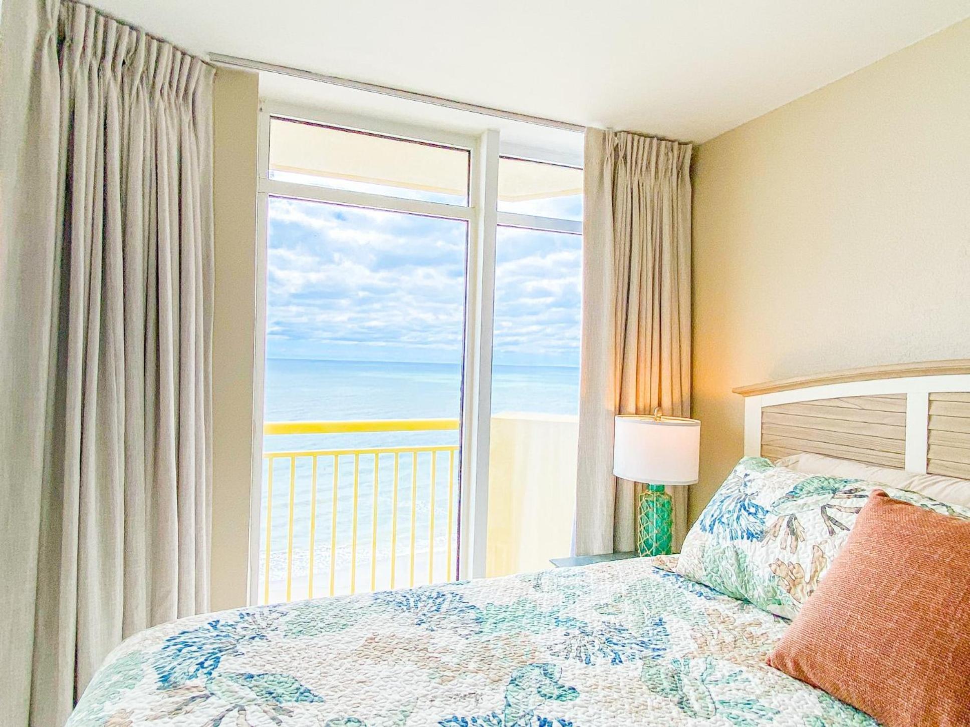 Bay Watch Resort Luxe Oceanfront End Unit شاطئ ميرتل المظهر الخارجي الصورة