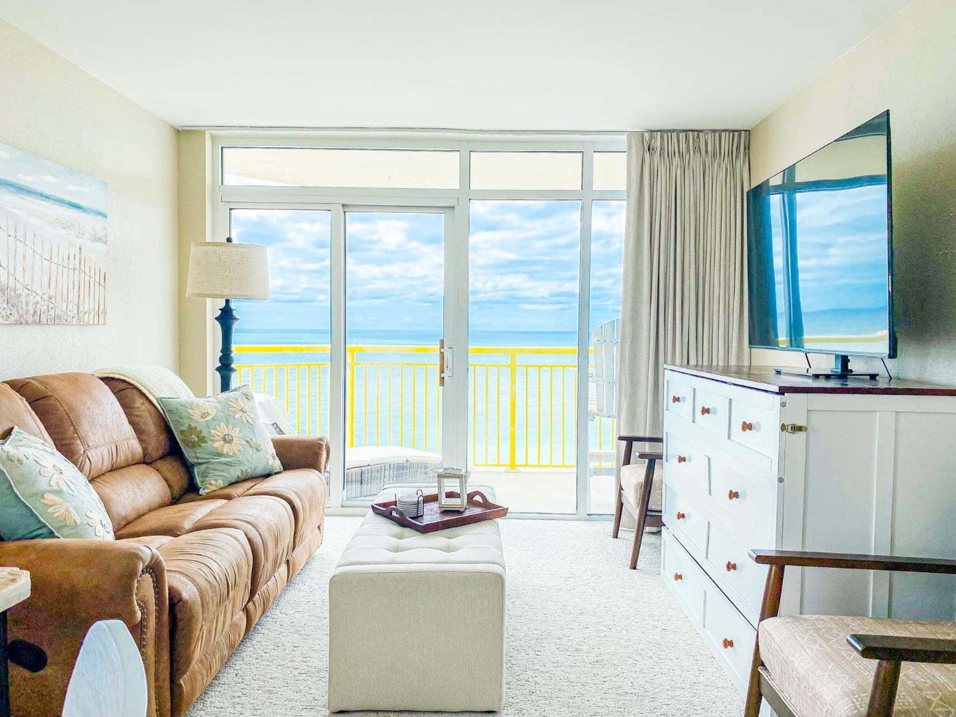 Bay Watch Resort Luxe Oceanfront End Unit شاطئ ميرتل المظهر الخارجي الصورة