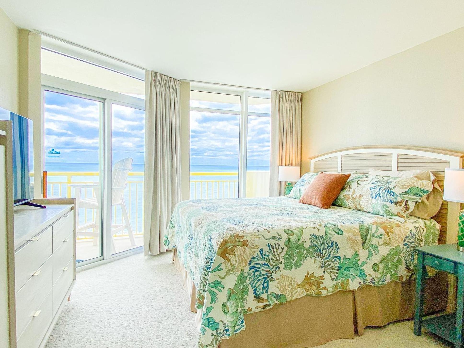 Bay Watch Resort Luxe Oceanfront End Unit شاطئ ميرتل المظهر الخارجي الصورة