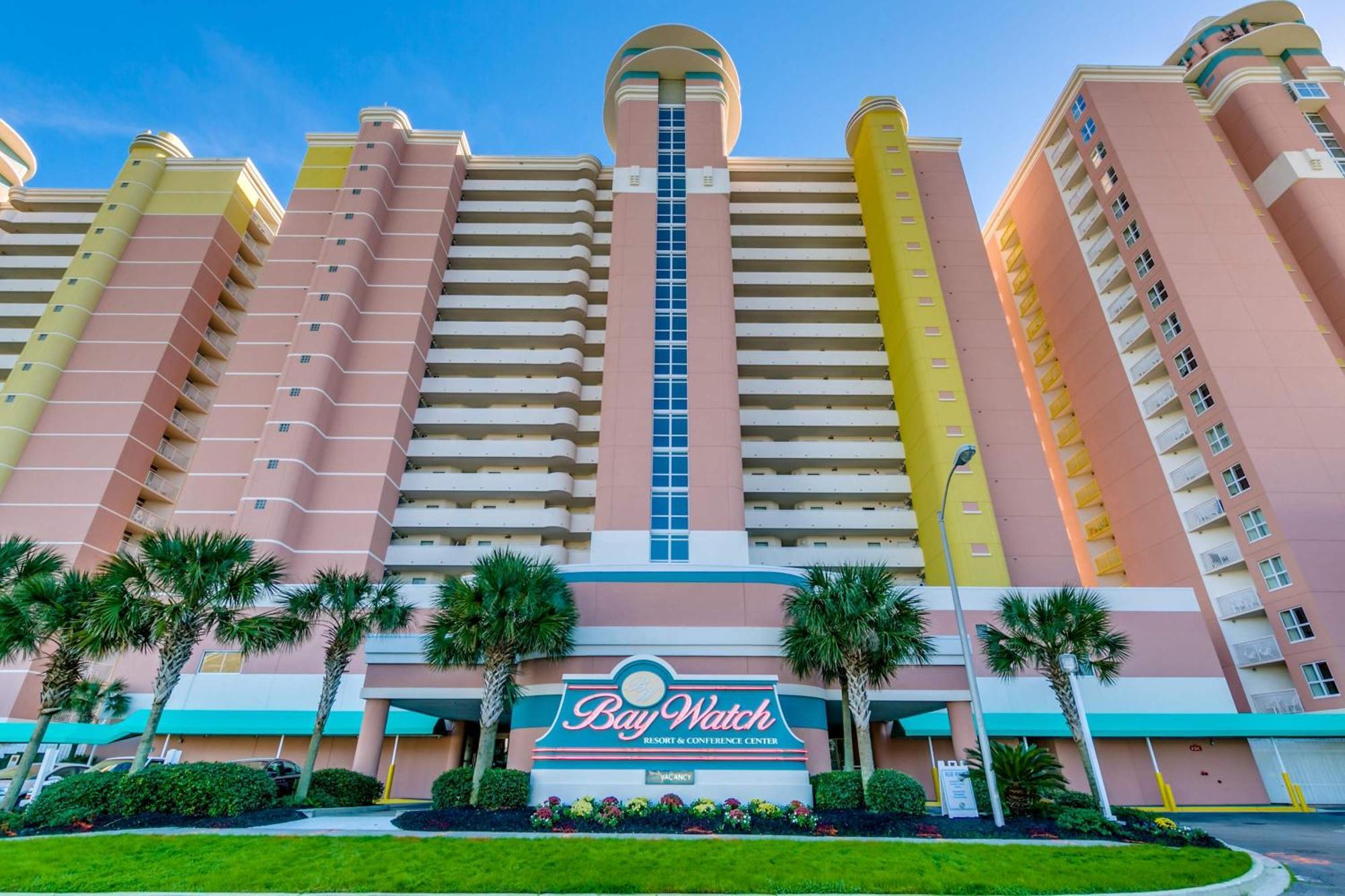 Bay Watch Resort Luxe Oceanfront End Unit شاطئ ميرتل المظهر الخارجي الصورة