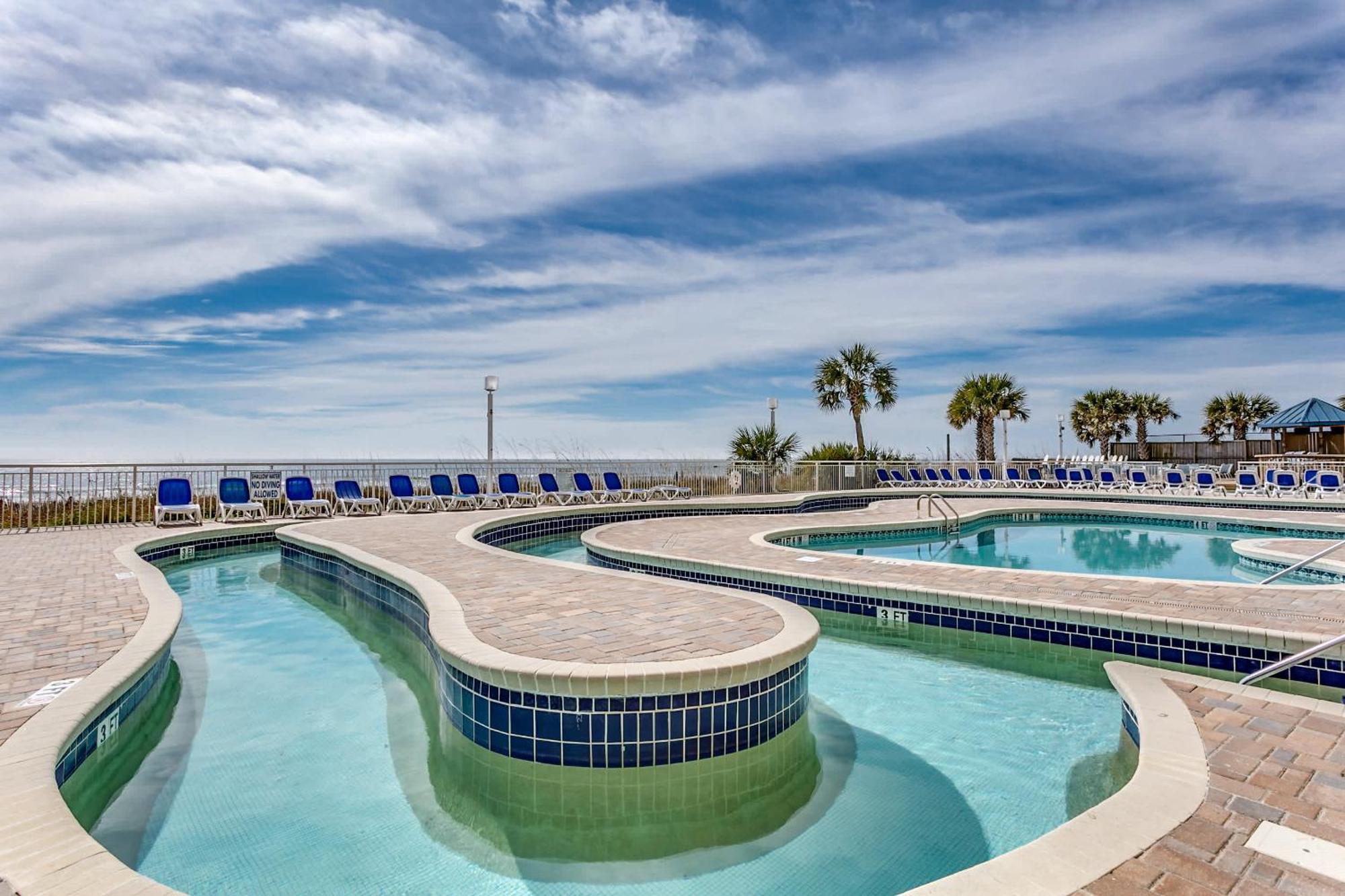 Bay Watch Resort Luxe Oceanfront End Unit شاطئ ميرتل المظهر الخارجي الصورة
